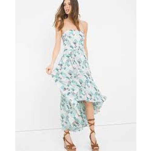 White House Black Market Dresses & Skirts - White House Black Market Strapless Cocktail Dress